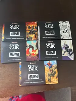 MTG Secret Lair x Marvel Spider-Man The Non-FOIL Web Slinger Bundle Sealed - Image 1