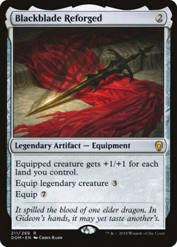 Blackblade Reforged #211 (MP) Dominaria DOM Magic MTG - Image 1