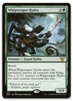 Whiptongue Hydra #134 (NM) Kamigawa Neon Dynasty NEC Magic MTG - Image 1