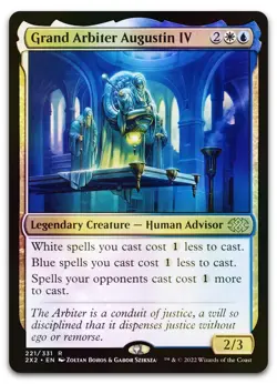 Grand Arbiter Augustin IV #221 (Foil) (NM) Double Masters 2022 2X2 Magic MTG - Image 1