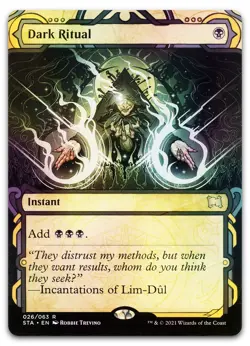 Dark Ritual #26 (Foil) (NM) Strixhaven STA Magic MTG - Image 1