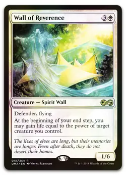 Wall of Reverence #41 (Foil) (NM) Ultimate Masters UMA Magic MTG - Image 1
