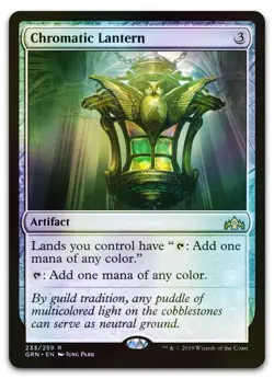 Chromatic Lantern #233 (Foil) (NM) Guilds of Ravnica GRN Magic MTG - Image 1