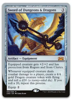 Sword of Dungeons & Dragons #84 (NM) Unsanctioned UND Magic MTG - Image 1