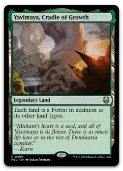 Yavimaya, Cradle of Growth #409 (NM) Modern Horizons 3 M3C Magic MTG - Image 1