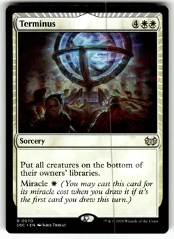 Terminus Commander: Duskmourn: House of Horror Regular MTG NM - Image 1