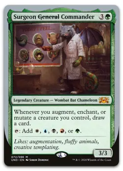 Surgeon ~General~ Commander #72 (NM) Unsanctioned UND Magic MTG - Image 1