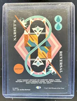 2025 Magic the Gathering Secret Lair Encyclopedia Narset's Reversal Rare #0014 - Image 1