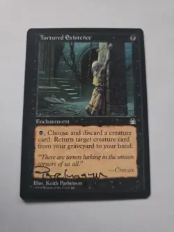 Tortured Existence SIGNED By Keith Parkinson Magic The Gathering - Image 1