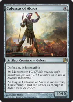 Colossus of Akros - Medium Play MTG Theros - Image 1