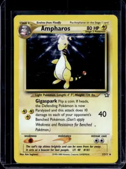 2000 Pokemon Neo Genesis Ampharos Holo #1/111 - Image 1