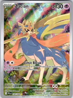 ZACIAN 100/094 PHANTASMAL FLAMES POKEMON NM/M - Image 1
