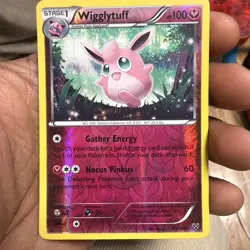 Pokemon TCG Wigglytuff 89/146 XY Base Reverse Holo Rare NM - Image 1