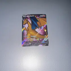 Pokemon Charizard V Promo Full Art Holo Card SWSH050 220 HP Sword & Shield - Image 1