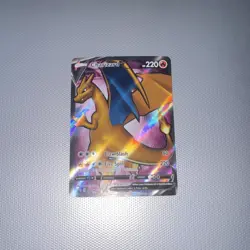 Pokemon Charizard V Promo Full Art Holo Card SWSH050 220 HP Sword & Shield - Image 2