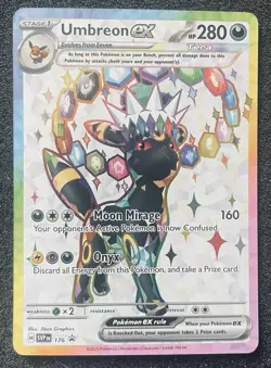 Umbreon ex 176 Black Star Promo Prismatic Evolutions Pokemon NM NEAR MINT - Image 1
