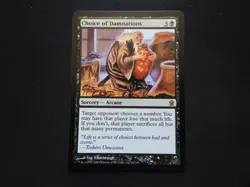 Choice of Damnations LP [Saviors of Kamigawa] Mtg Magic Free Tracking! - Image 1