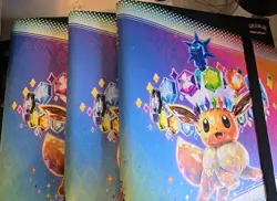 Pokemon TCG - Prismatic Evolutions - Eevee Binder - NEW - Binder Only - LOT OF 3 - Image 1