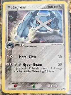Pokemon 2004 POP Series 1 Metagross Holo 2 MP - Image 1