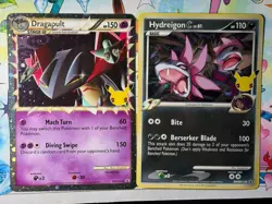 JUMBO Mimikyu Light Toxtricity Hydreigon Dragapult Celebrations Pokemon - Image 2