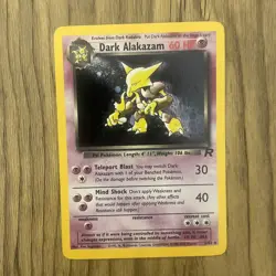 Dark Alakazam - (LP) Team Rocket Holo 1/82 2000 English Pokemon TCG - Image 3