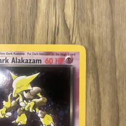 Dark Alakazam - (LP) Team Rocket Holo 1/82 2000 English Pokemon TCG - Image 4