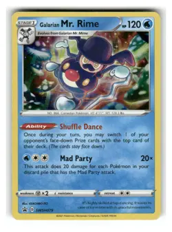 Galarian Mr. Rime SWSH079 Holo Promo Sword & Shield Promo Pokemon Holo Near Mint - Image 1