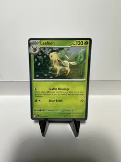 Pokemon - Leafeon - 005/131 - Holo Rare - Prismatic Evolutions - NM - Image 1
