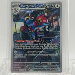 Pokemon TCG Paradox Rift Porygon-Z #214/182 Illustration Rare LP+ - Image 1