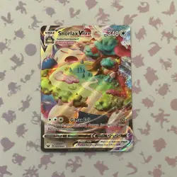 Snorlax VMAX 142/202 Pokemon TCG SWSH01 Sword & Shield Base Set NM - Image 1