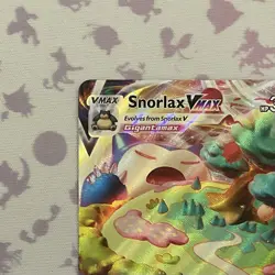 Snorlax VMAX 142/202 Pokemon TCG SWSH01 Sword & Shield Base Set NM - Image 2