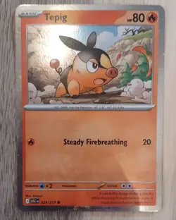 Pokemon TCG - Chikorita Tepig Totodile Cosmos Holo - ME: Ascended Heroes NM - Image 4