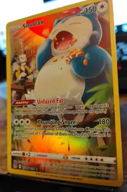 Pokemon TCG Snorlax TG10/TG30 Swsh11: Lost Origin Trainer Gallery Holo NM! - Image 2
