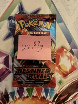 (VERY HEAVY) 22.59g Pokemon TCG Destined Rivals Booster Pack (SEALED)✅ - Image 2