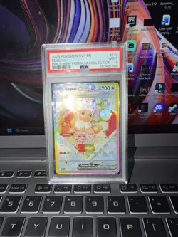 Eevee EX 174/131 Prismatic Evolutions Super Pokemon PSA 9 - Image 1
