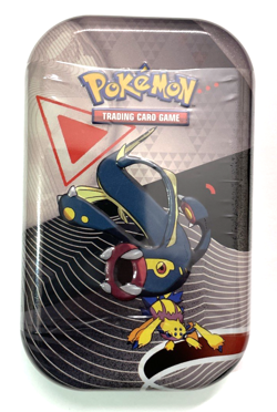 1 tin - Pokemon TCG Scarlet & Violet Unova Booster Tin Black Bolt & White Flare - Image 1