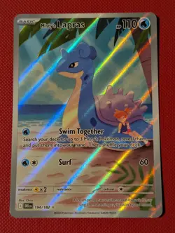 Pokemon TCG - Misty's Lapras - 194/182 IR - Destined Rivals NM - Image 1