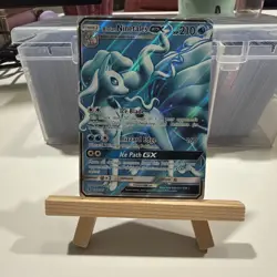 Pokemon - Alolan Ninetails GX 132/145 Holo Full Art Guardians Rising (2017) - Image 1
