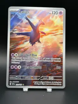 Latios #203/191 Pokemon 2024 Surging Sparks NM Full Art - Image 1
