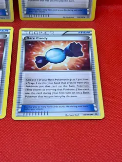 Pokemon Tcg Rare Candy 135/160 Primal Clash x4 Non Holo - Image 5
