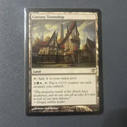 Gavony Township - MTG Innistrad - NM - Image 1