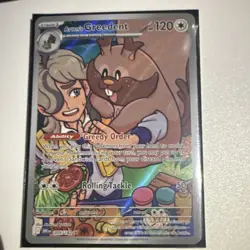 Pokemon Arven's Greedent 205/182 Sv10 Destined Rivals Illustration Rare Holo - Image 1