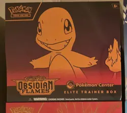 Pokemon Obsidian Flames Pokemon Center Etb Sealed - Image 1
