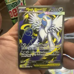 Mega Absol ex 161/132 Pokemon Mega Evolution Ultra Rare Near Mint - Image 1