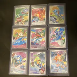 First Partner Pokemon TCG Starter full set of 9 - Image 1