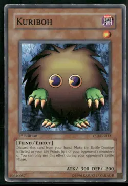 1996 Yu-Gi-Oh! 1st Edition Kuriboh YSD-EN013 - Image 1