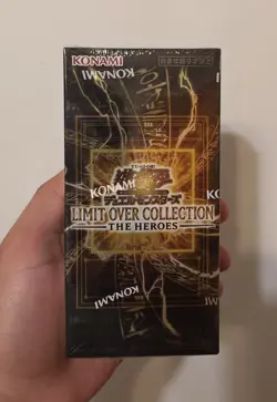 US Seller YuGiOh! Made In JAPAN New Limit Over Collection THE HEROES Sealed Box - Image 1