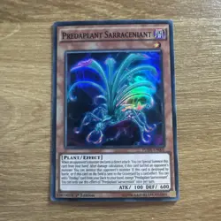 Yu-Gi-Oh! PREDAPLANT SARRACENIANT / FUEN-EN001 / SUPER RARE / LP - Image 1
