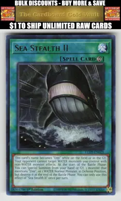 Yugioh Legendary Duelists: Duels From the Deep #LED9-EN021 Sea Stealth II - Image 1