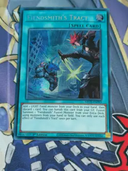 Yugioh! Fiendsmith's Tract - EURO- Prismatic Secret Rare - 1st Ed - MP25-EN093 - Image 2